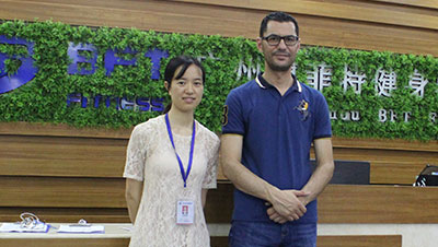 时隔五年卡塔尔客户再次来在线免费观看亚洲麻豆采购健身器材